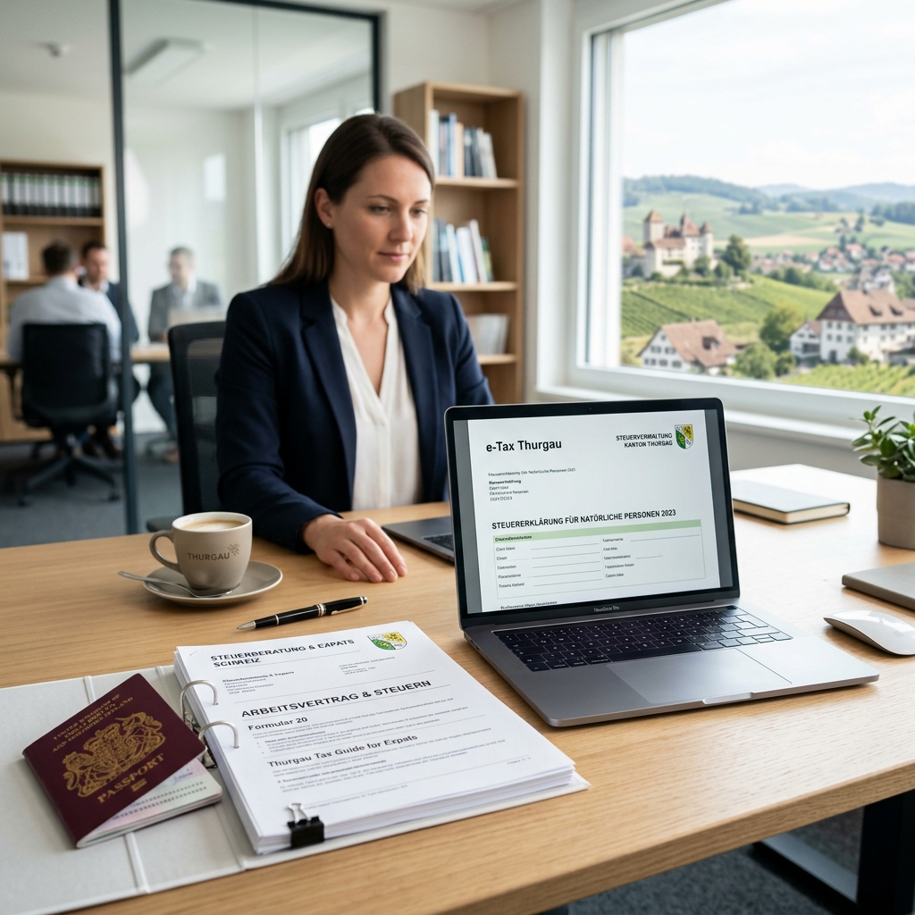 Quellensteuer Thurgau NOV - Steuererklärung ausfüllen lassen